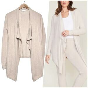 Barefoot Dreams | Women | Oatmeal Bamboo Chic Lite Knit One Mile Cardigan | XS-S